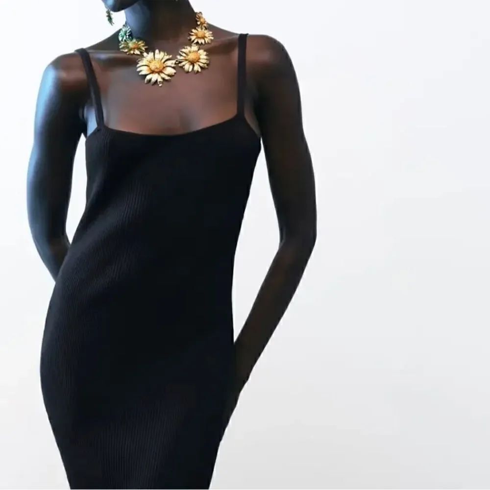 flower statement necklace N61